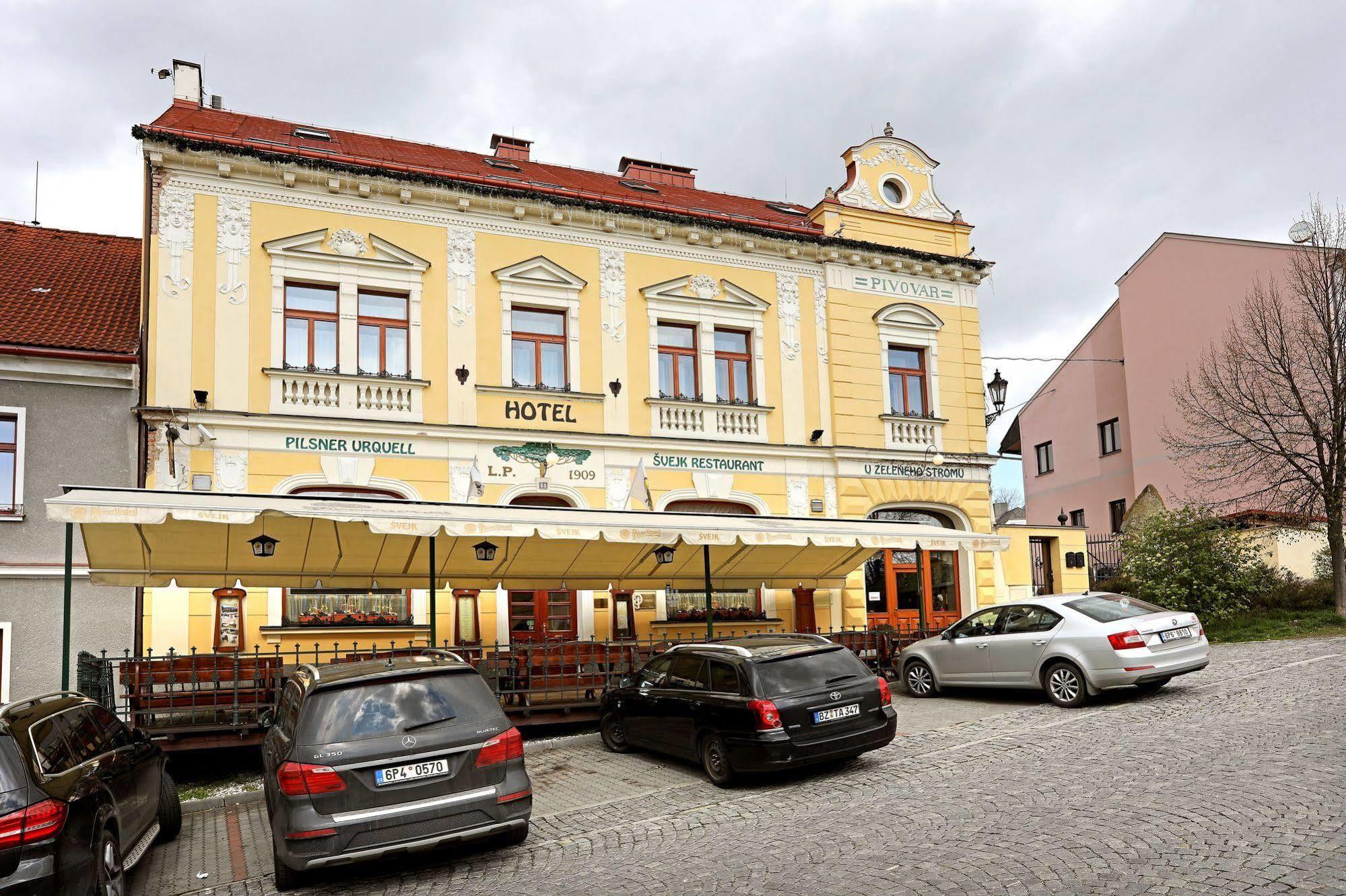 Hotel U Zeleneho Stromu Nepomuk Ngoại thất bức ảnh